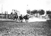 Hub Whiteman Bulldogging Oklahoma City