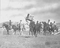 Ralph Smith Slipping from "Texas" Pikes Peak Rodeo