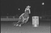 Susan Whyte Barrel racing