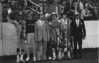 Ribbon awards to unidentified Rodeo clowns