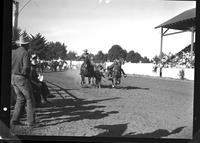 Merrill Hanson Steer Wrestle