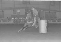 Janice Burden Barrel racing