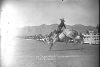 J. W. Harris on "Lone Wolf" Tucson Rodeo