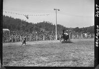 Vern Castro Calf Roping