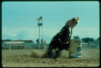 Susan Whyte Barrel racing