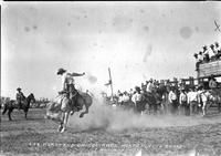 Les Karstead on "Squirrel" North Platte Round Up