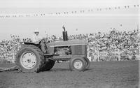 Bill Burch on Tractor
