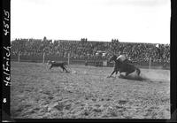 Joe Bassett Calf Roping