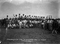Cowboys at the Strike Axe Ranch Rodeo