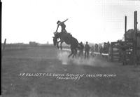 Ed Elliott Leaving "Squaw" Collins Rodeo