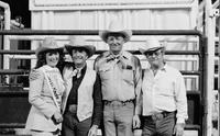 Unidentified group of Rodeo people