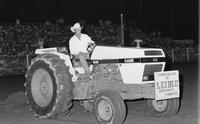 Bill Hale on tractor