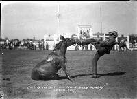 Jimmy Nesbit and Mule "Billy Sunday"