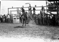Iva Dell Jacobs on "Pretty Baby" Burwell Rodeo