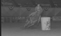 Jan Woolery Barrel racing