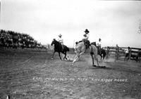 Earl Zumwald on "Kite" Sheridan Rodeo