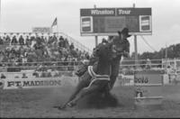 Katrina Akers Barrel racing