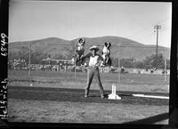 Jay Sisler and 2 Dogs  On Bar