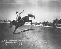 Milt Summerton on "Big Chief" Phoenix Rodeo