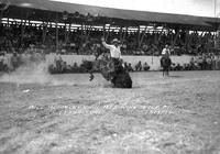 Bill McMacken on "Red Wing" Wolf Point Stampede