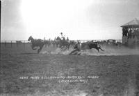 Gene Ross Bulldogging, Burwell Rodeo