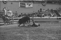 Unidentified rider on Bull #30