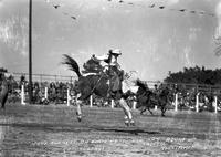 Jane Burnett on "Pinto Pete" Fla. Cow Capital Round-Up Kissimmee