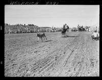 Charlie Mickle Calf Roping