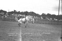 Johnnie Williams Leaving "Antelope" 11th Annual Rodeo, Del Rio, Tex.