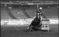 Christine Bosk Barrel racing