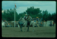 Unidentified Cowboy on horseback
