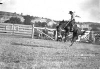 Hugh Stewart on "Billy the Kid" Billings Mont.