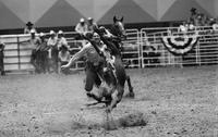 John Jones Calf roping