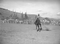 Jerry Martin winning Wild Horse Race