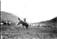 George Conwell on "Weasel" Jackson Hole Frontier Days
