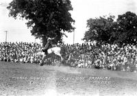 Marge Sawyer on "Cyclone" Ardmore Rodeo