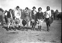 Cowgirls at the Rodeo Brawley Calif.