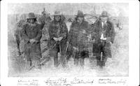 Leading men on Umatilla Reservation, 1880s