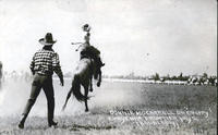 Bonnie McCarroll on "Croppy" Cheyenne Frontier Days