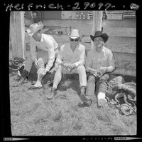 Don Flanigan, Ed Le Tourneau, & Larry Mahan (all injuried)