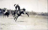 Walter Bonifer Leaving "Battle Ground" (11) 1928 Pendleton Round-Up