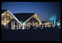 National Cowboy Hall of Fame at night