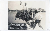 Paul Hansen on Lightning Creek, Cheyene [sic] Wyoming.