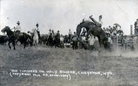 Bud Timmons on Holy Smoke, Cheyenne, Wyoming.