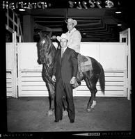 Harley May, Walt Linderman & Walt's horse