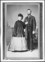 [Capt. John T. Lytle and his wife posing for photograph]