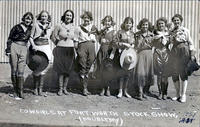 Cowgirls at Fort Worth Stock Show
