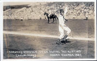 Dorothy Bardole Trick Roping Tex Austins Rodeo Chicago, 1927