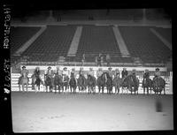 15 Bareback Riders, Mounted