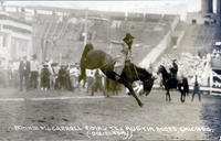 Bonnie McCarroll Riding Tex Austin Rodeo, Chicago